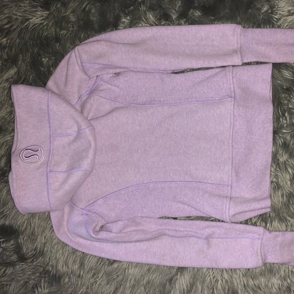 Lilac Lululemon scuba hoodie - Picture 2 of 8